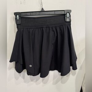 lululemon athletica Classic Black Mini Skirt